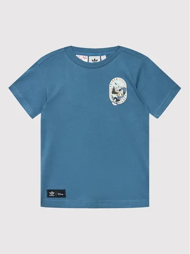 adidas T-Shirt Disney Mickey And Friends HK9802 Blau Regular Fit