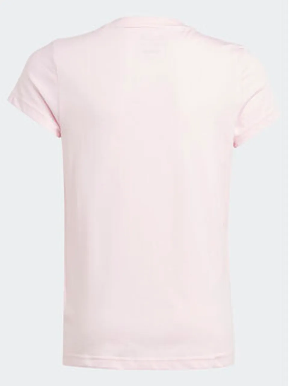 adidas T-Shirt Essentials Big Logo Cotton T-Shirt IC6123 Rosa Slim Fit