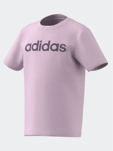 adidas T-Shirt Essentials Lineage T-Shirt IJ6380 Rosa Regular Fit