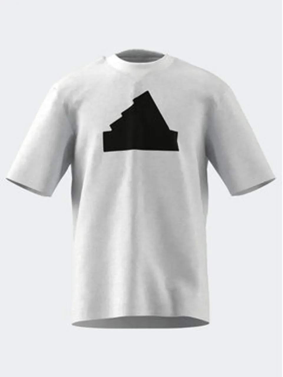 adidas T-Shirt Future Icons Logo Piqué T-Shirt IK9328 Weiß Loose Fit