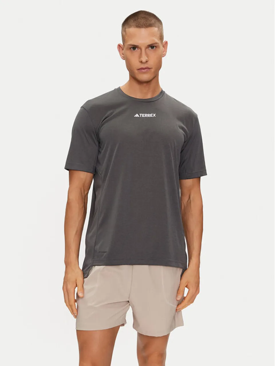 adidas T-Shirt Terrex Multi T-Shirt HM4048 Schwarz Regular Fit