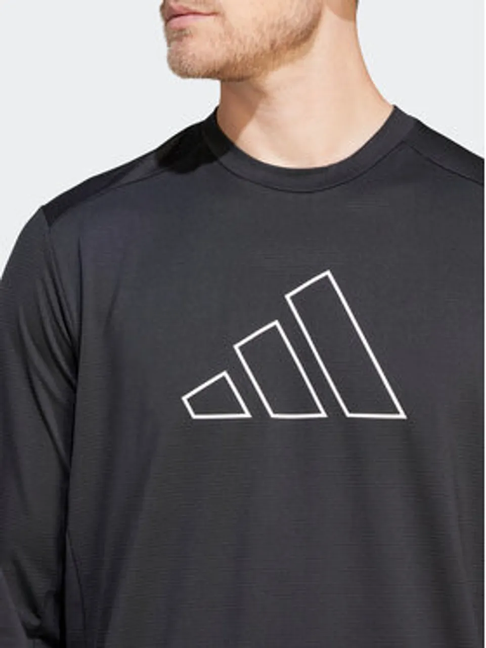 adidas Technisches T-Shirt Train Icons Small Logo Training IN9806 Schwarz Regular Fit