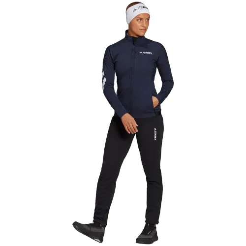 Adidas TERREX Xperior Soft Shell Skilanglaufjacke Damen blau