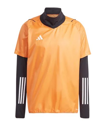 adidas Tiro 23 Sweatshirt Orange Schwarz