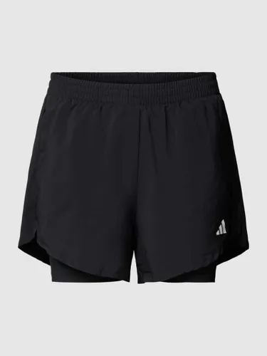 Adidas Training Shorts mit Label-Print in Black