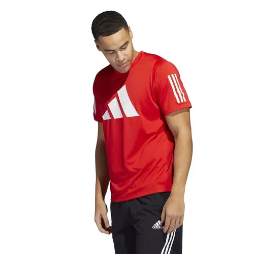 adidas Training T-Shirt Freelift - Rot/Weiß
