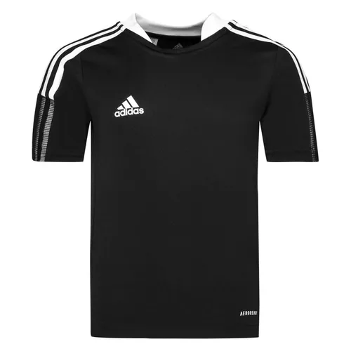 adidas Training T-Shirt Tiro 21 - Schwarz/Weiß Kinder