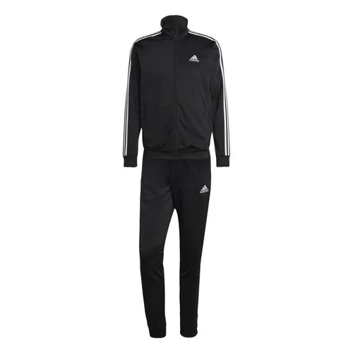 adidas Trainingsanzug 3-Stripes - Schwarz/Weiß