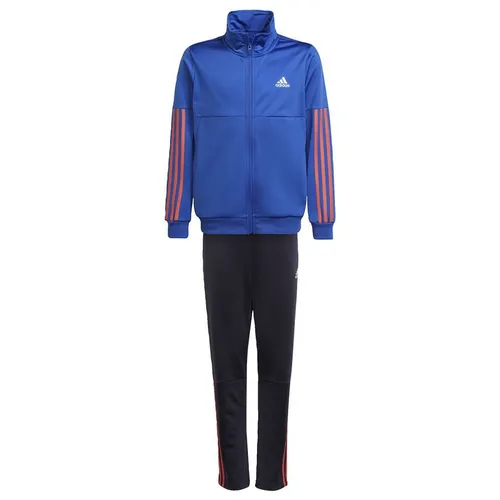 adidas Trainingsanzug 3-Stripes Team - Blau/Orange Kinder