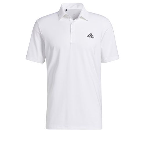 Adidas Ultimate365 Solid Left Chest Halbarm Polo weiß