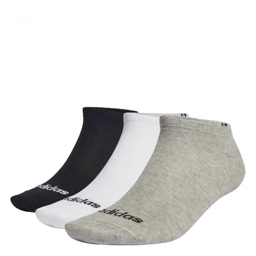 adidas Unisex Thin Linear 3 Pairs Sneaker-Socken