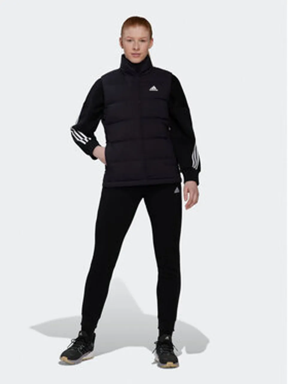 adidas Winterjacke Helionic Down Vest HG6280 Schwarz Regular Fit