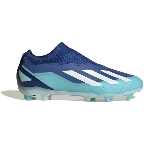 Adidas X Crazyfast.3 Laceless FG Fußballschuh Kinder blau