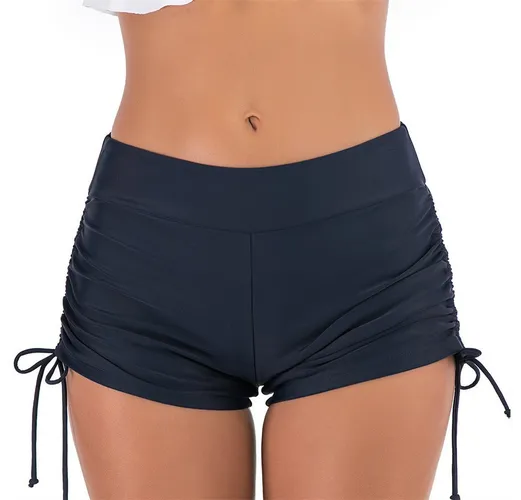 AFAZ New Trading UG Shorts Vielseitige einfarbige einteilige Strand-Badeshorts für Damen