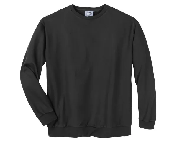 AHORN SPORTSWEAR Sweater Große Größen Herren Sweatshirt schwarz Ahorn Sportswear