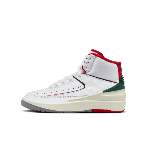Air Jordan 2 Retro Schuh für ältere Kinder - Weiß