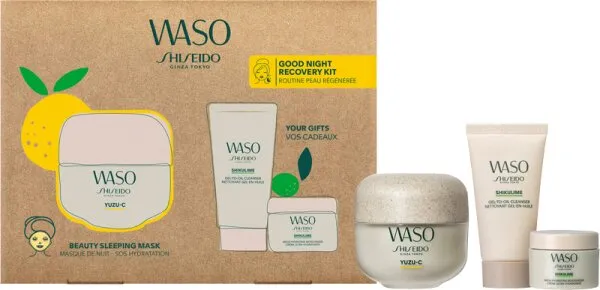 Aktion - Shiseido WASO Beauty Sleeping Mask Kit