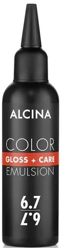 Alcina Color Gloss+Care Emulsion Haarfarbe 7.0 Mittelblond Haarfarbe 100 ml