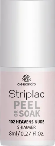 Alessandro Striplac Peel or Soak 102 Heavens Nude 8 ml