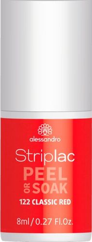 Alessandro Striplac Peel or Soak 122 Classic Red 8 ml