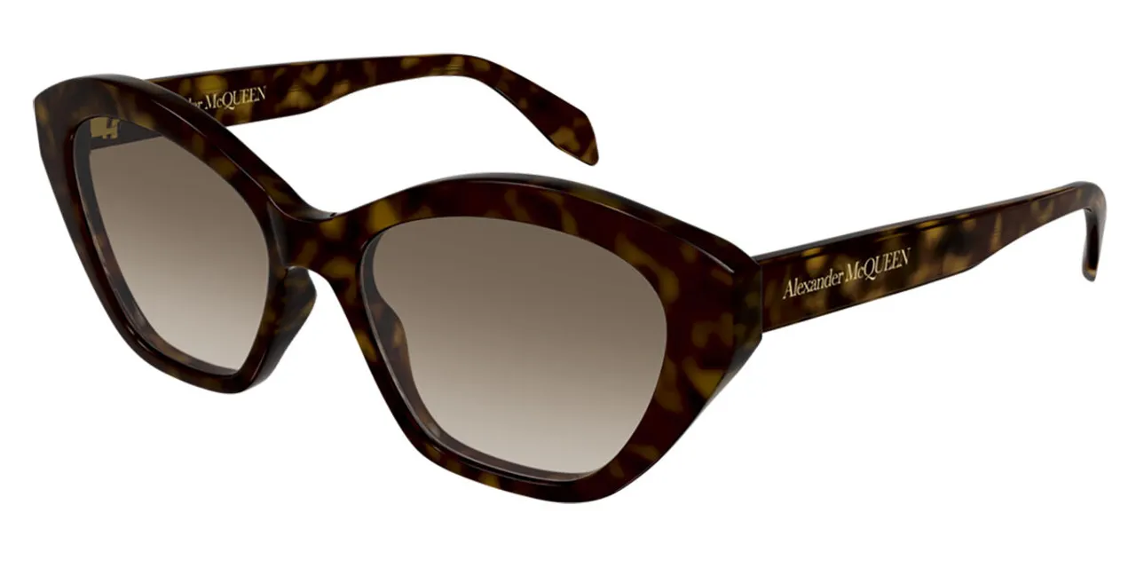Alexander McQueen AM0355S 002 Tortoiseshell Damen Sonnenbrillen