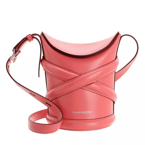 Alexander McQueen Beuteltasche - The Curve Bucket Bag Leather - für Damen