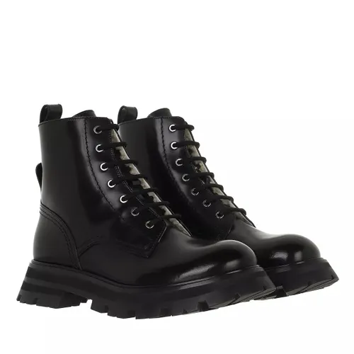 Alexander McQueen Boots & Stiefeletten - Ankle Boots Leather