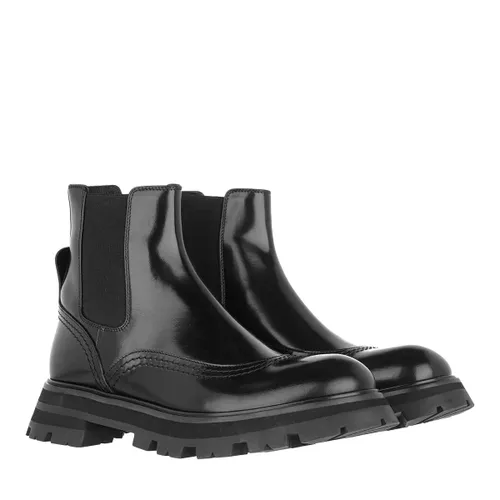Alexander McQueen Boots & Stiefeletten - Chunky Ankle Boots Leather