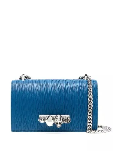 Alexander McQueen Shopper - The Four Ring Blue Shoulder Bag - Gr. unisize - in Blau - für Damen