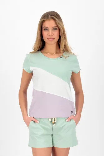 Alife & Kickin Kurzarmshirt Shirt CordelieAK A gentle lavender melange