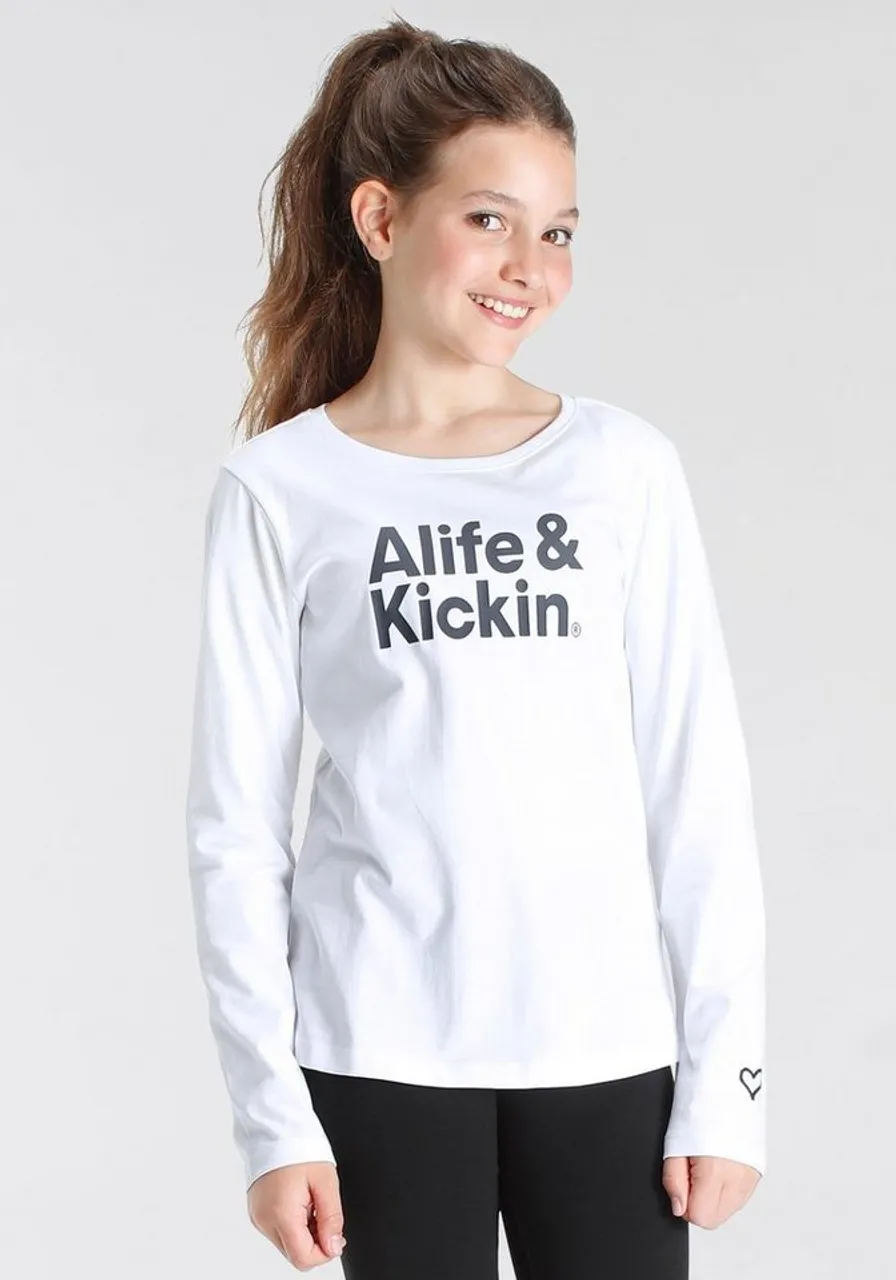 Alife & Kickin Langarmshirt mit Logo Druck NEUE MARKE! Alife & Kickin für Kids.