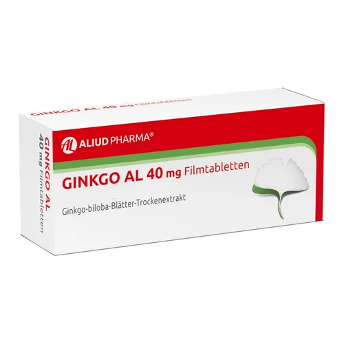 ALIUD Pharma - GINKGO AL 40 mg Filmtabletten Gedächtnis & Konzentration