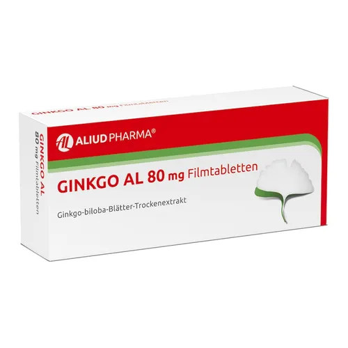 ALIUD Pharma - GINKGO AL 80 mg Filmtabletten Gedächtnis & Konzentration