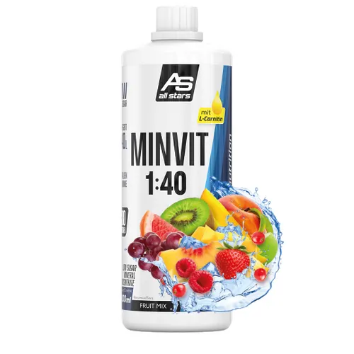 All Stars MINVIT Fruit-Mix Getränkekonzentrat 1L I Sirup