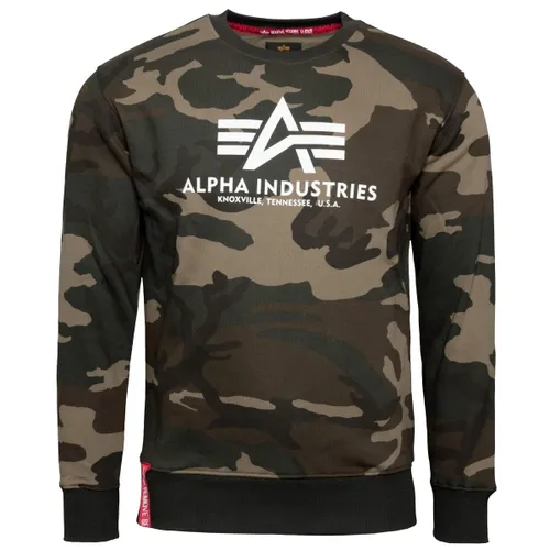 Alpha Industries Basic Sweater Camo Sweatshirt für Herren