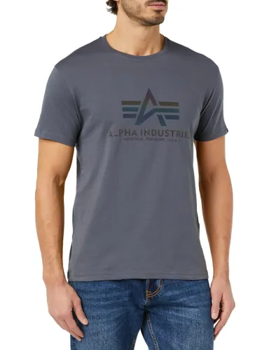 Alpha Industries Herren Basic T Rainbow Ref T-Shirt