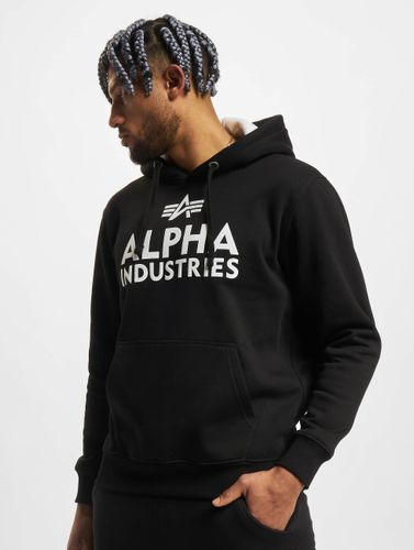 Alpha Industries Männer Hoody Foam in schwarz
