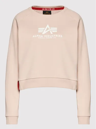 Alpha Industries Sweatshirt Basic Boxy 128052 Rosa Regular Fit