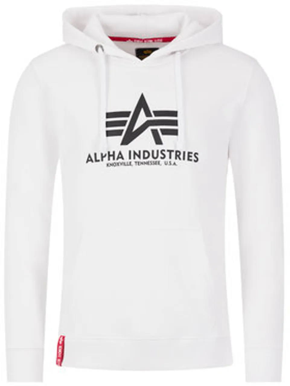Alpha Industries Sweatshirt Basic Hoody 178312 Weiß Regular Fit