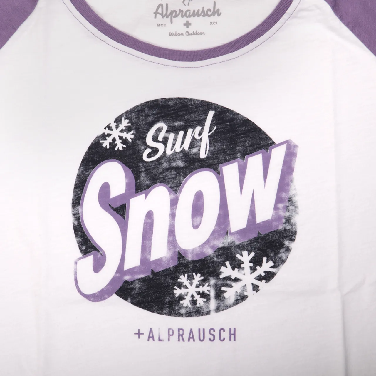 Alprausch Damen Schneemeitli Baseball T-Shirt