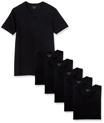 Amazon Essentials Herren Unterhemd mit V-Ausschnitt