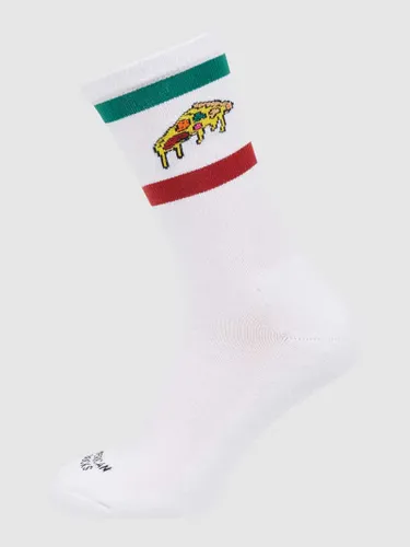 American Socks Socken mit Stickerei in Weiss