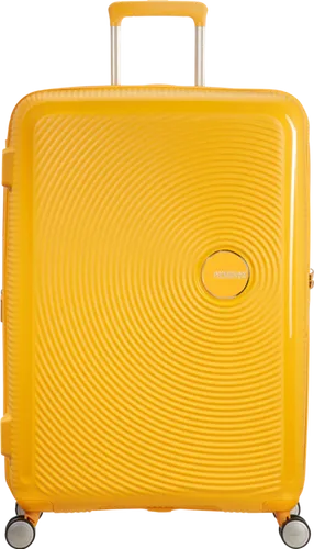 American Tourister Soundbox Expandable Spinner 77 cm Goldgelb