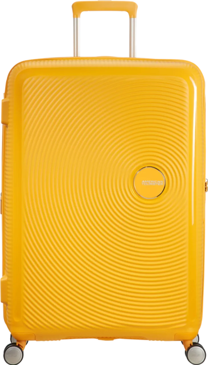 American Tourister Soundbox Expandable Spinner 77 cm Goldgelb