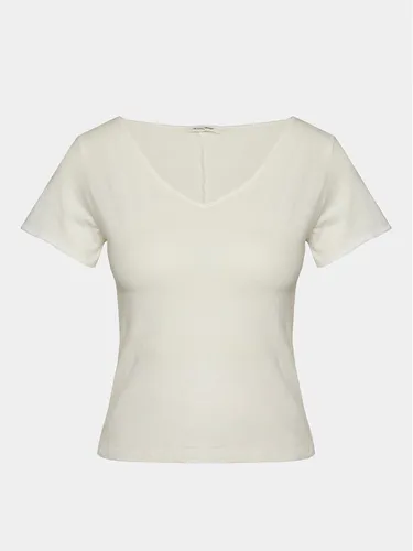 American Vintage T-Shirt Aksun AK02DE24 Weiß Regular Fit