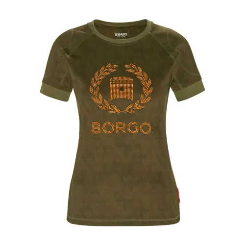 Andalusia Miura Camo T-Shirt Borgo