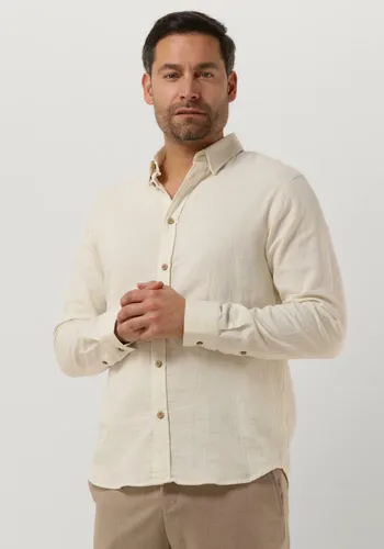 Anerkjendt Herren Hemden Akleif L/s Musselin Shirt - Nicht-gerade Weiss