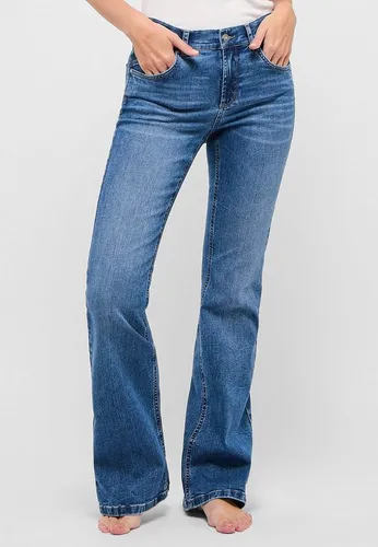 ANGELS Bootcut-Jeans Jeans Leni Flared mit weitem Bootcut
