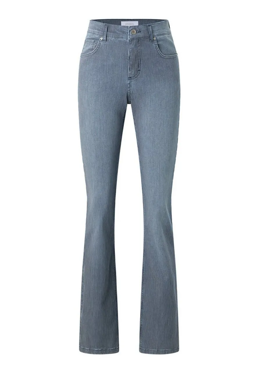 ANGELS Bootcut-Jeans Jeans Leni mit Streifen