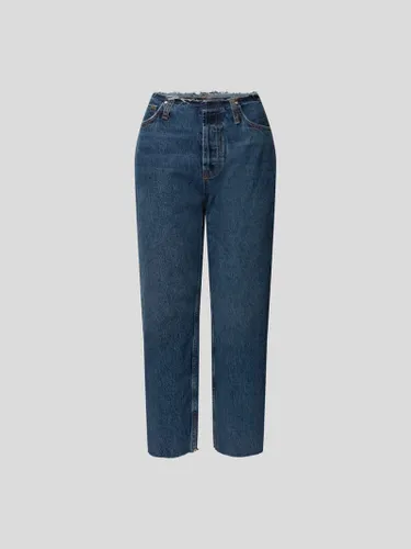 Anine Bing Mid Rise Jeans im Relaxed Fit in Jeans